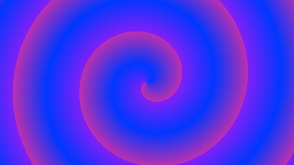 Hypnotic spiral of vibrant pink and blue hues (5)