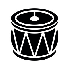drum line and solid icon