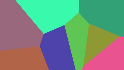 Abstract geometric artwork with vibrant color blocks (14)