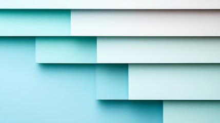 Obraz premium Abstract pastel layered design.