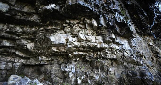  Drops of water from the Dolomite rocks.