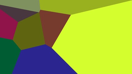 Abstract polygonal art with vibrant, multicolored geometric shapes (10)