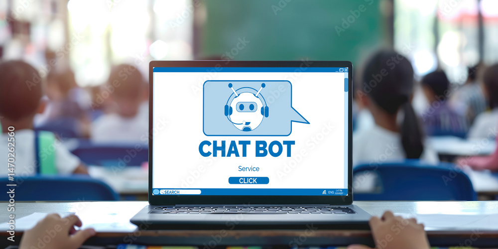 Poster chatbot software application for brisk online business that automatically reply to customer question