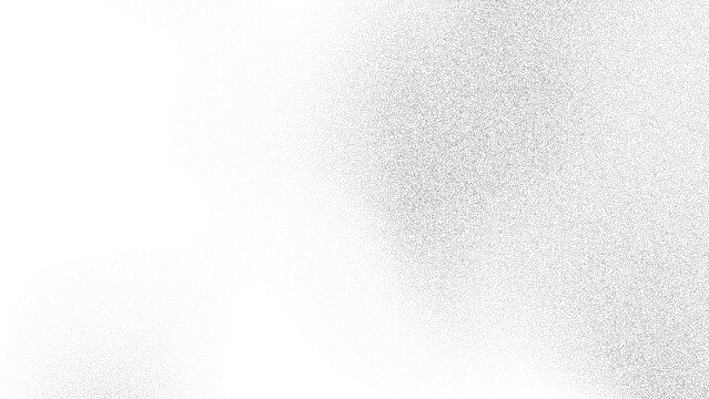 Noise Grain Background Gradient Pattern Effect Grainy. Black and white stipple dust overlay creates vintage texture. Retro spray grit and charcoal ink form abstract dotwork design.