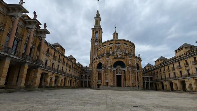 The Universidad Laboral de Gij&oacute;n, originally constructed as an educational center for orphans, now houses various prominent cultural institutions