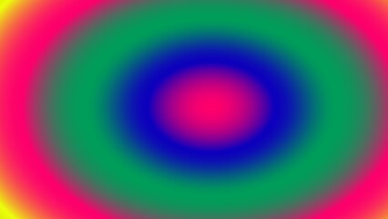 Vibrant concentric circles of blurred rainbow hues (8)