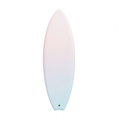 Pastel Pink And Blue Ombre Surfboard
