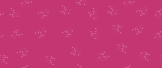 Vector flat design. Horizontal seamless background. Shining stars. Perfect for textile design, screensavers, covers, cards, invitations and posters.