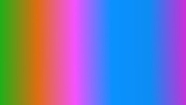 Vibrant vertical gradient showcasing a spectrum of colors, from deep green to bright blue