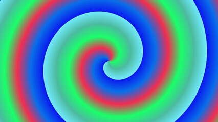 Obraz premium Hypnotic spiral of vibrant, swirling colors (30)