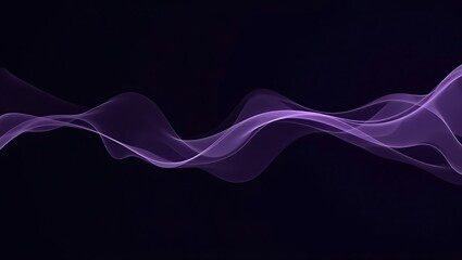Abstract purple wave background