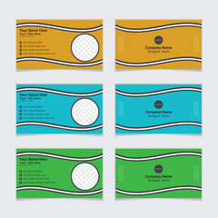 Simple Business Card Layout || Personal Or Brand Identity Card Design Printable Template