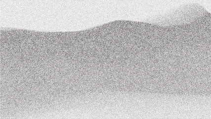 Fototapeta premium Noise grain gradient background grainy effect. Stipple dust overlay retro grit texture.