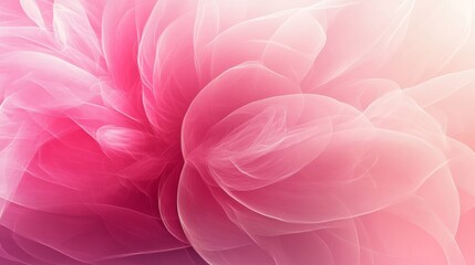 Obraz premium Soft pink abstract background with flowing lines and light gradient texture