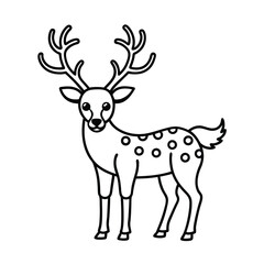 christmas deer