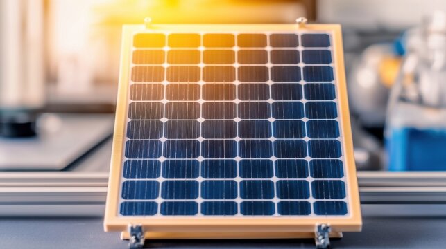 Energy Solar Tracking Concept, Innovative 3D Printed Solar Tracking Prototypes from Research Laboratory Showcasing Modern Technology and Design