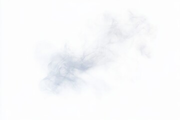 Abstract Light Blue Smoke, Isolated on White Background, Vapor, Haze , smoke texture, abstract background