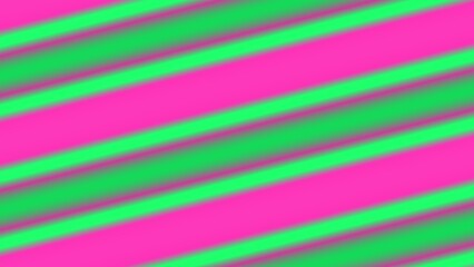 Diagonal stripes of vibrant pink and green, exhibiting a gradient effect