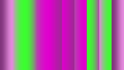 Abstract vertical stripes of vibrant pink and lime green, exhibiting gradient effects and smooth transitions