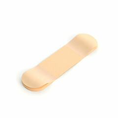 Bandage or Plaster 3D Icon Isolated on White Background Highlighting Wound Care  