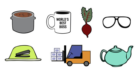 The Office: Iconic Moments Sticker Pack