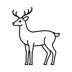 deer vector illustration
