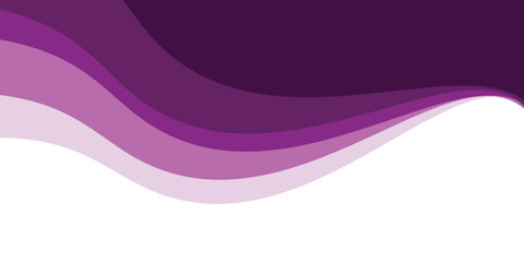 Purple wave element vector image for backdrop or presentation