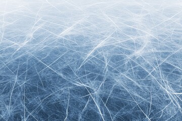 Ice rink surface, textured, frosted