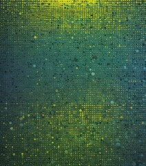 Vibrant yellow green blue halftone dots  Geometric grid background  , promotional, yellow, green