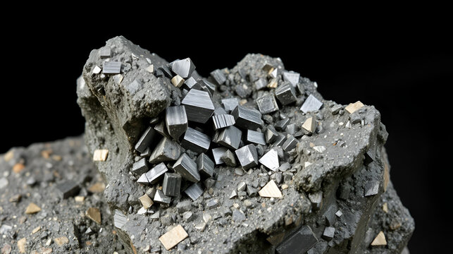 Podiform chromite in serpentinized dunite