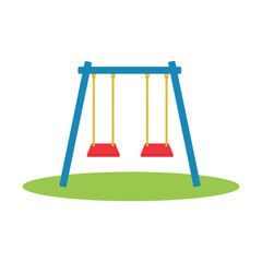 Playground Swing Illustration