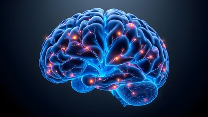 abstract human brain