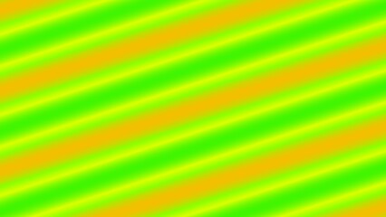 Vibrant diagonal stripes in lime green and orange gradients