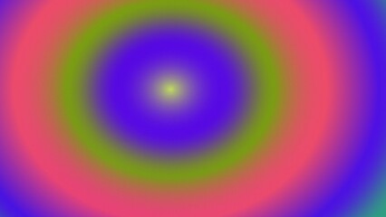 Concentric circles of vibrant, blurred hues (5)