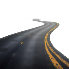 Fototapeta premium winding-road-highway-travel-journey-route-path-asphalt-road-texture-background