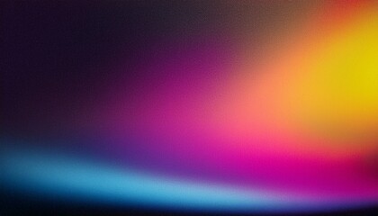dark grainy background pink yellow blue purple abstract gradient shape black noise texture backdrop wide banner poster header cover wallpaper design