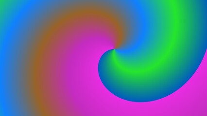 Vibrant swirling gradient in blues, greens, pinks