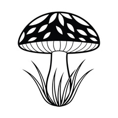 mushroom vector illustration