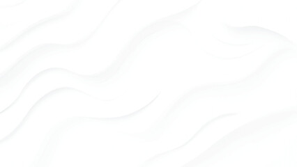 Modern wavy abstract white background.
