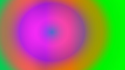 Abstract vibrant circular gradient with blurred hues