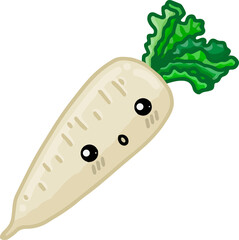 Cute radish