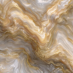 Golden Veins: A stunning abstract of swirling golden and earth-toned veins, resembling the intricate patterns found in luxurious marble, creating a sense of elegance and opulence.