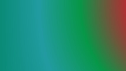 Teal, green, and red gradient abstract background