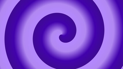 A mesmerizing purple spiral with a gradient effect, creating a hypnotic visual