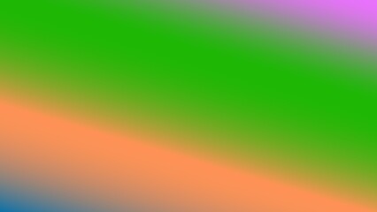 Gradient background with vibrant green, orange, and purple hues