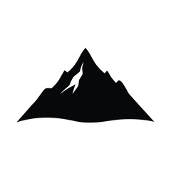 mountain silhouette black silhouette