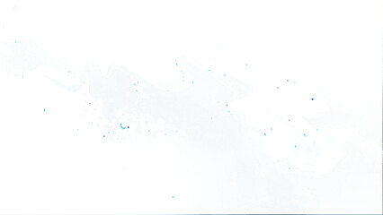 Naklejka premium Abstract watercolor background of blue color on a white background.