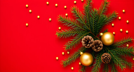 Elegant Chrismas cute ornament background