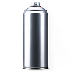 can of spray paint isolated on transparent background