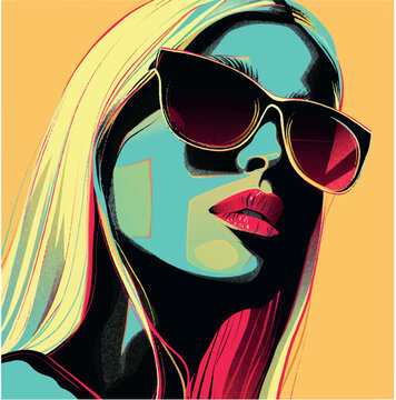 illustration, face, portrait, art, isolated, young, woman, person, female, model, lady, stylish, makeup, fashion, sketch, lips, artistic, sexy, elegant, graphic, vector, hair, salon, eye, glamour, bea